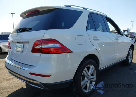 2014 Mercedes-Benz Ml 350 from USA, damaged, VIN 4JGDA5JB8EA282686